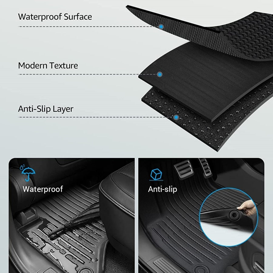 R1T All Weather Floor Mats