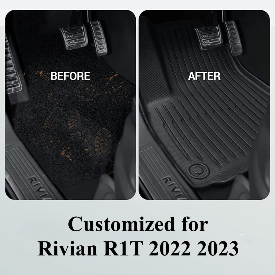 R1T All Weather Floor Mats