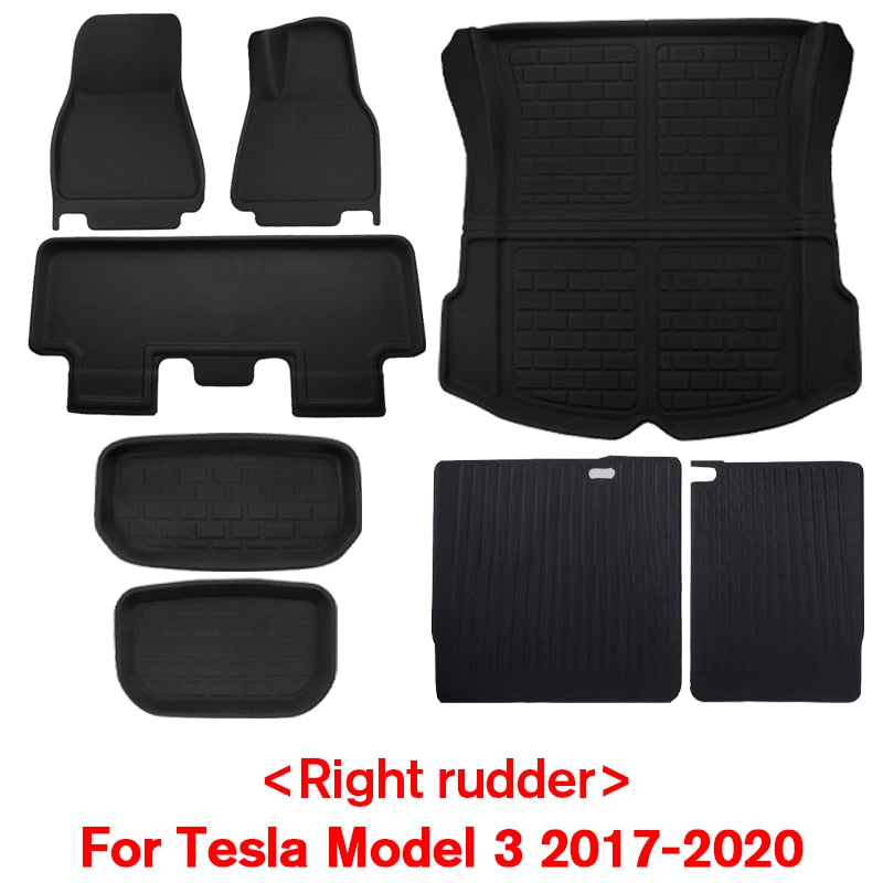 Model 3 - 3 Layer All Weather Floor Mats