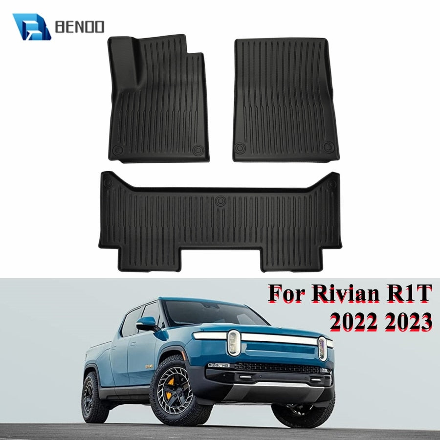 R1T All Weather Floor Mats